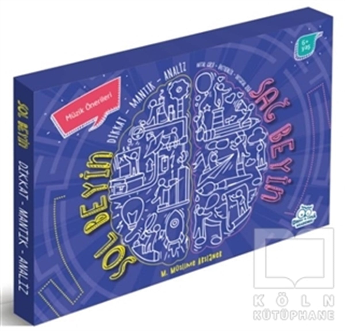 M. Müslime ArslanerEtkinlik KitaplarıSağ Beyin Sol Beyin Egzersizleri Seti (3 Kitap Takım)