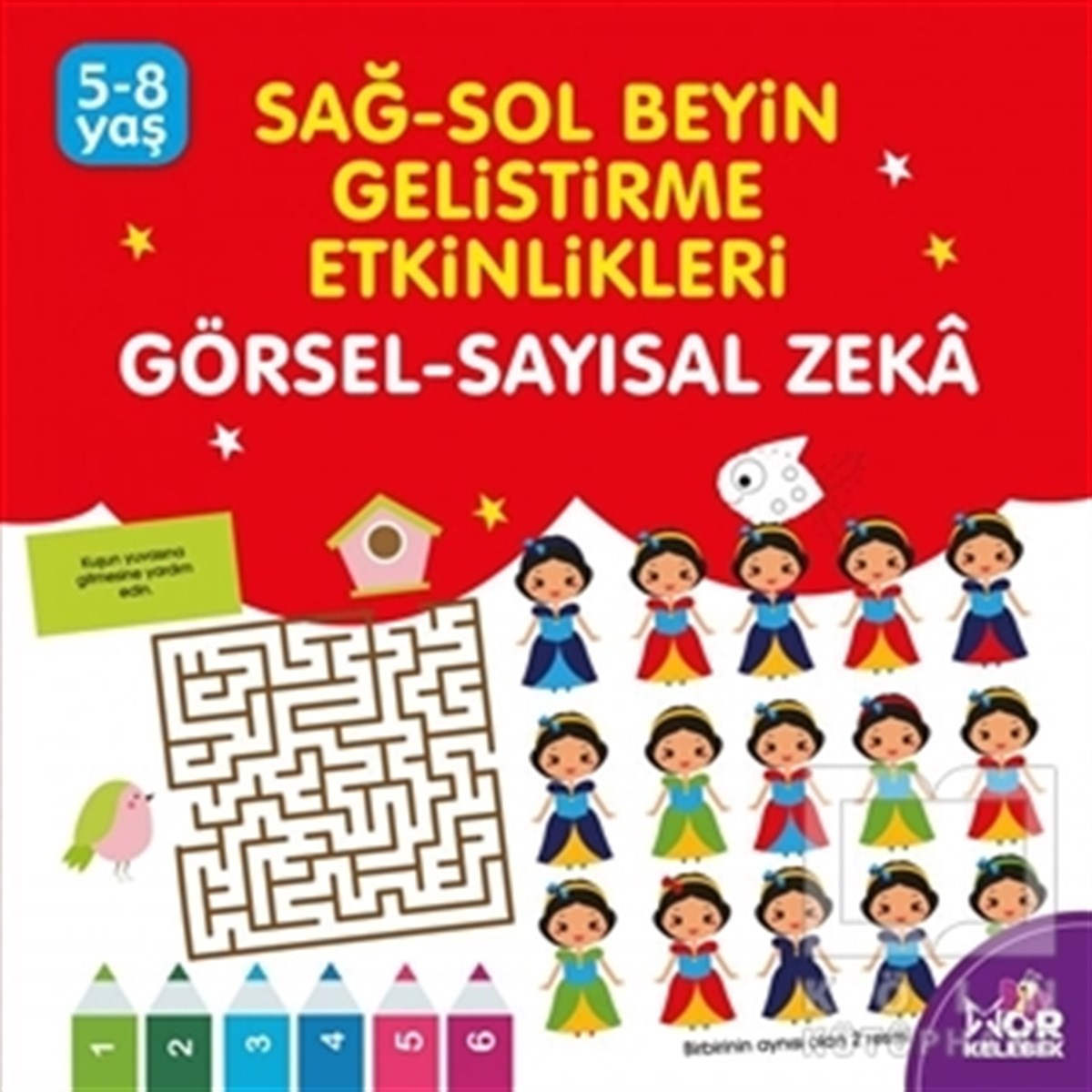 KolektifEtkinlik KitaplarıSağ-Sol Beyin Geliştirme Etkinlikleri Görsel - Sayısal Zeka