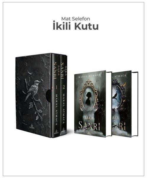 Maral AtmacaTürk RomaniSaka ve Sanrı 2 Seti - 2 Kitap Takım - Kutulu