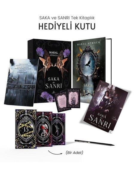 Maral AtmacaTürk RomaniSaka ve Sanrı - Hediyeli Kutu