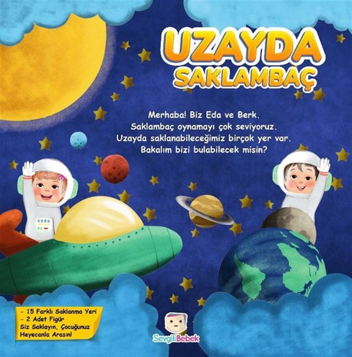 Arzu TırısEgitim Etkinlik KitaplariSaklambaç Kitabı - Uzayda