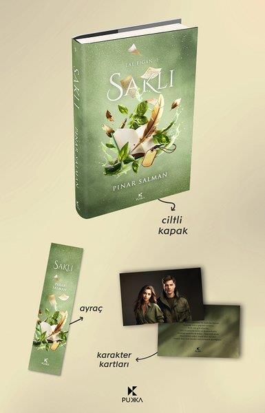 Pınar SalmanTürkiye RomanSaklı: Lal Figan 1 - Ayraç ve Karakter Kartı Hediyeli