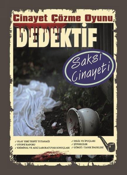 KolektifPolisiye Romanlar & Cinayet RomanlarıSaksı Cinayeti - Dedektif Cinayet Çözme Oyunu