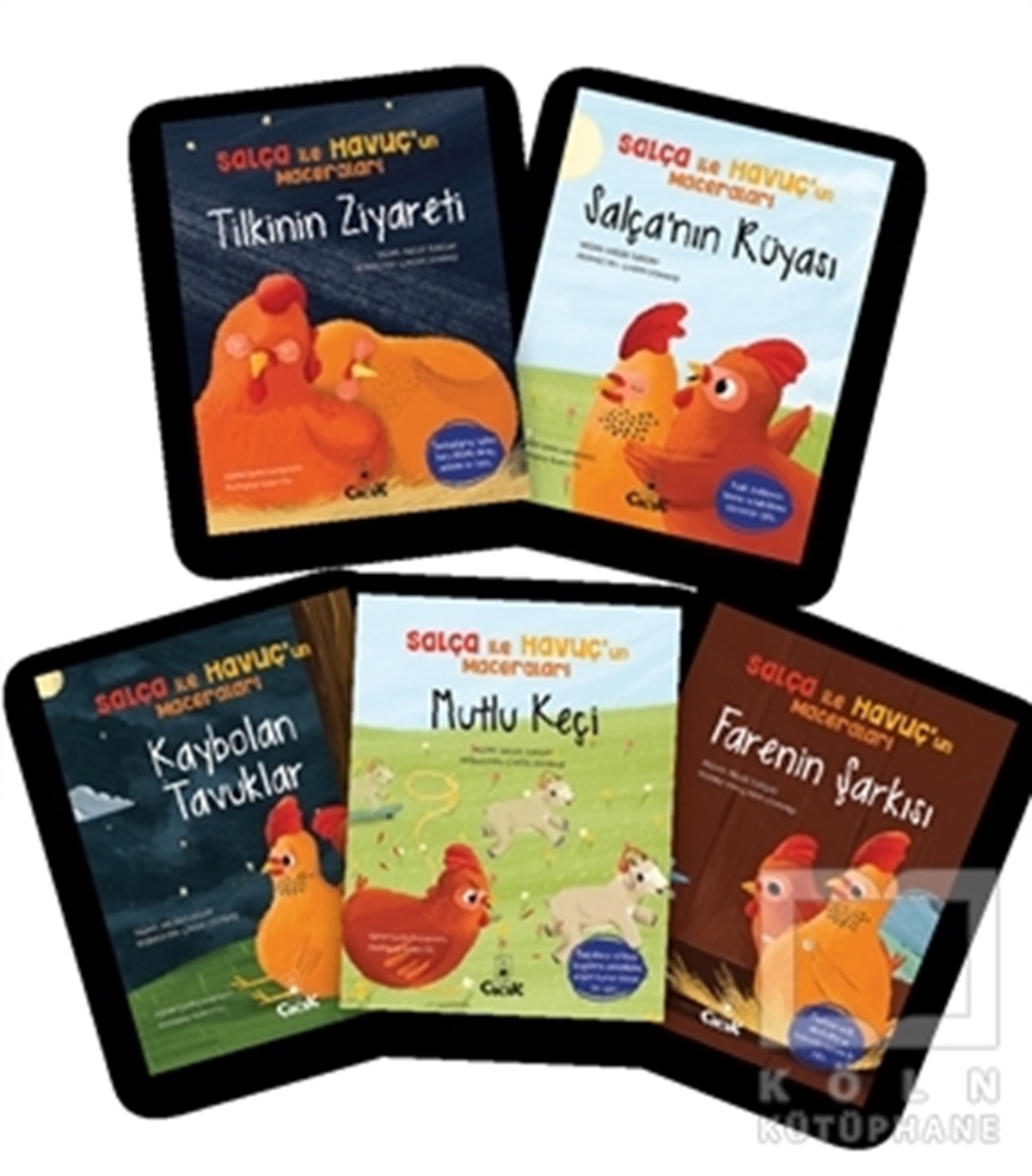 Melek TurgayÇocuk Hikaye KitaplarıSalça ile Havuç’un Maceraları Serisi (5 Kitap Takım)
