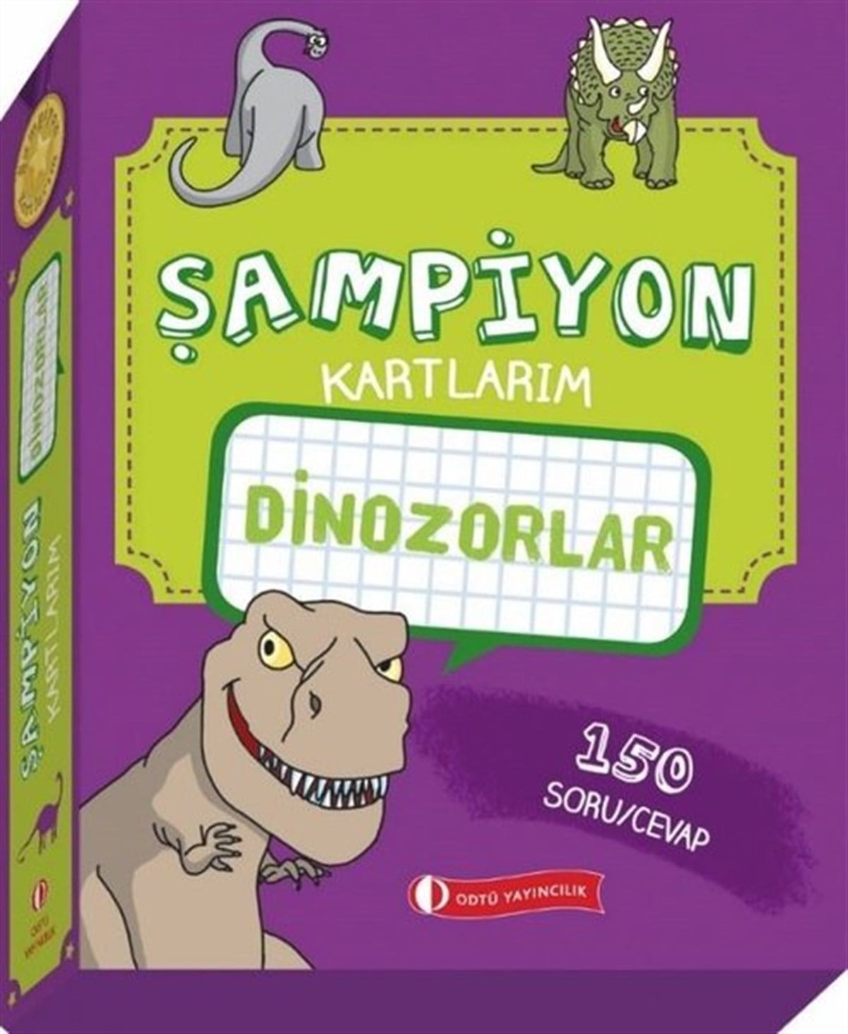 KolektifEtkinlik KitaplarıŞampiyon Kartlarım - Dinozorlar