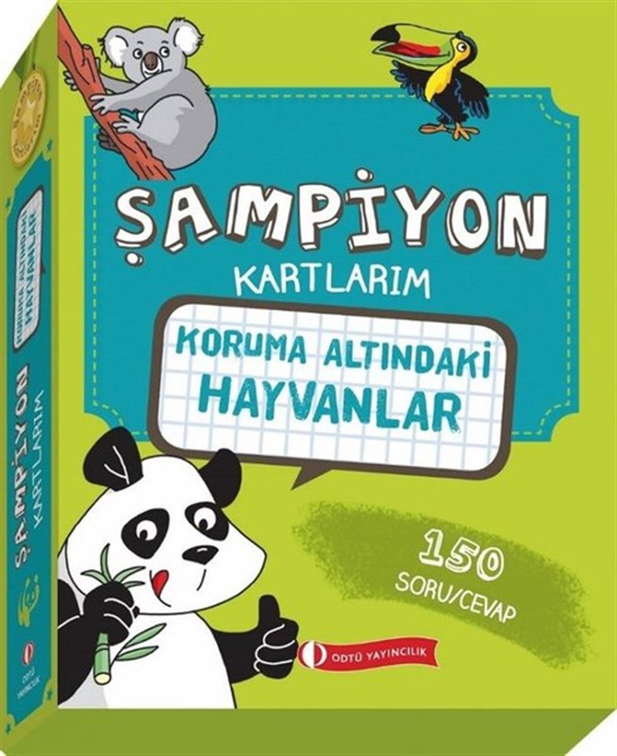 KolektifEtkinlik KitaplarıŞampiyon Kartlarım - Koruma Altındaki Hayvanlar
