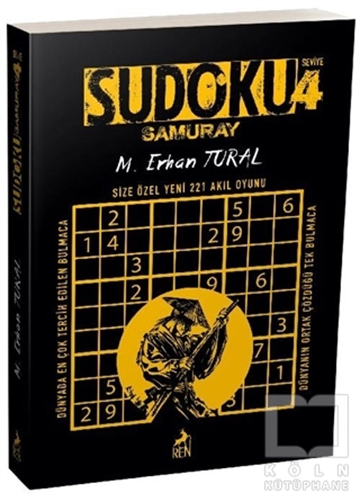 Mustafa Erhan TuralBilmece & Bulmaca KitaplarıSamuray Sudoku 4