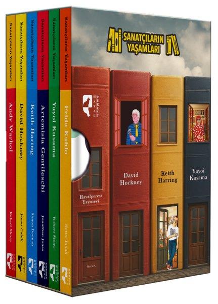 KolektifSanat Kuramı KitaplarıSanatçıların Yaşamları Seti - 6 Kitap Takım