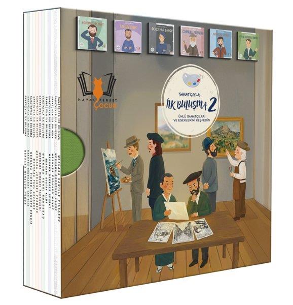 KolektifEgitim Etkinlik KitaplariSanatçıyla İlk Buluşma Merhaba Serisi 2. Set - 12 Kitap Takım - Kutulu