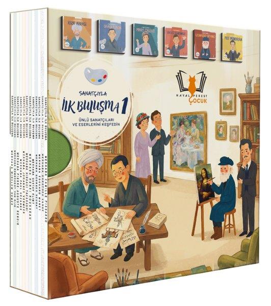 KolektifEgitim Etkinlik KitaplariSanatçıyla İlk Buluşma Merhaba Serisi 1. Set - 12 Kitap Takım - Kutulu