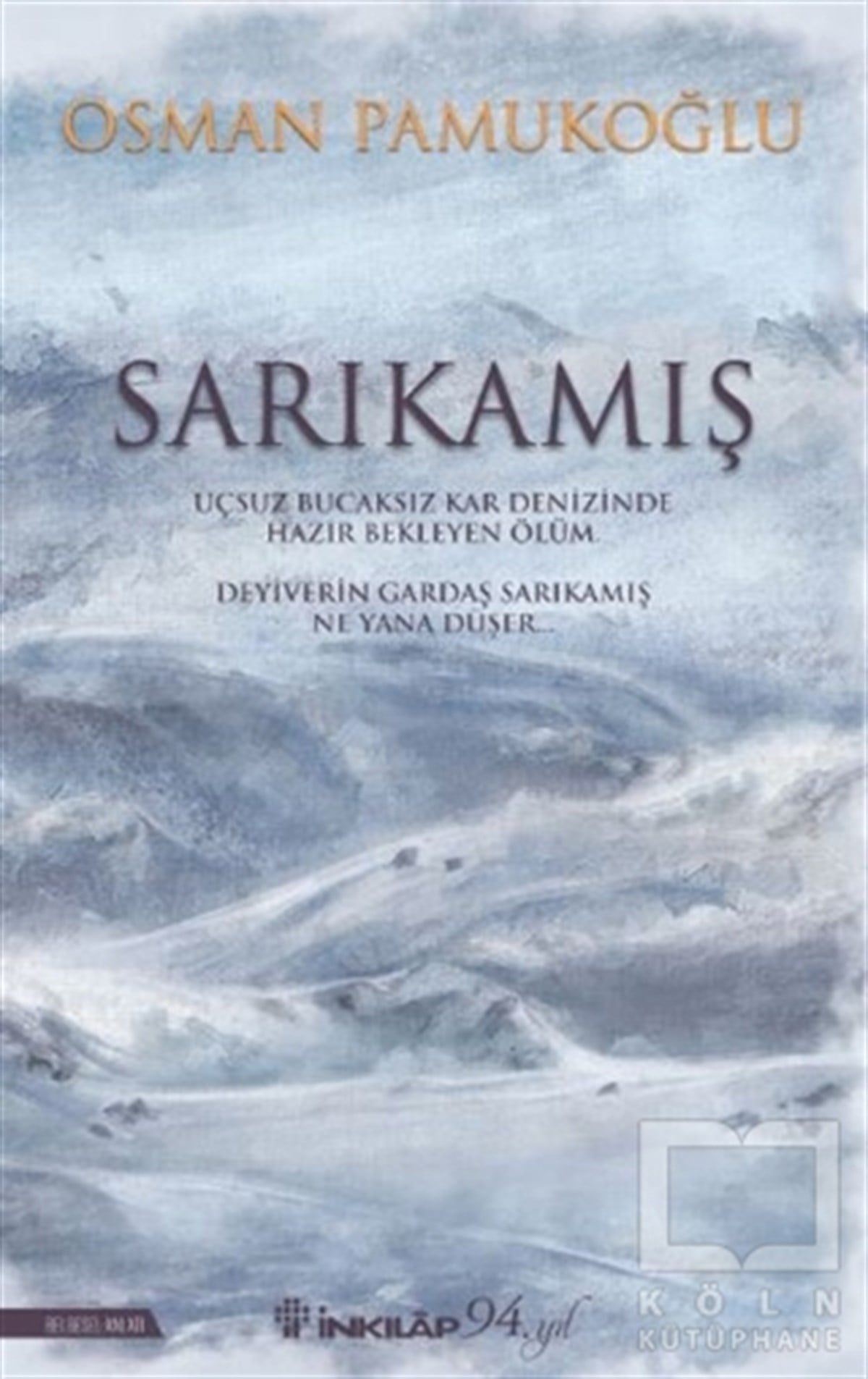Osman PamukoğluTürkiye ve Cumhuriyet Tarihi KitaplarıSarıkamış