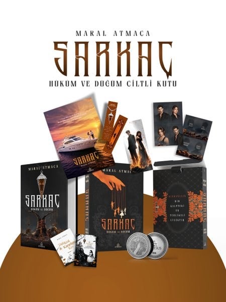 Maral AtmacaTürk RomaniSarkaç Cilt 3 - Hüküm ve Düğüm - Tek Kitaplık Kutu