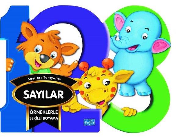 KolektifBoyama KitaplarıSayılar - Örneklerle Şekilli Boyama