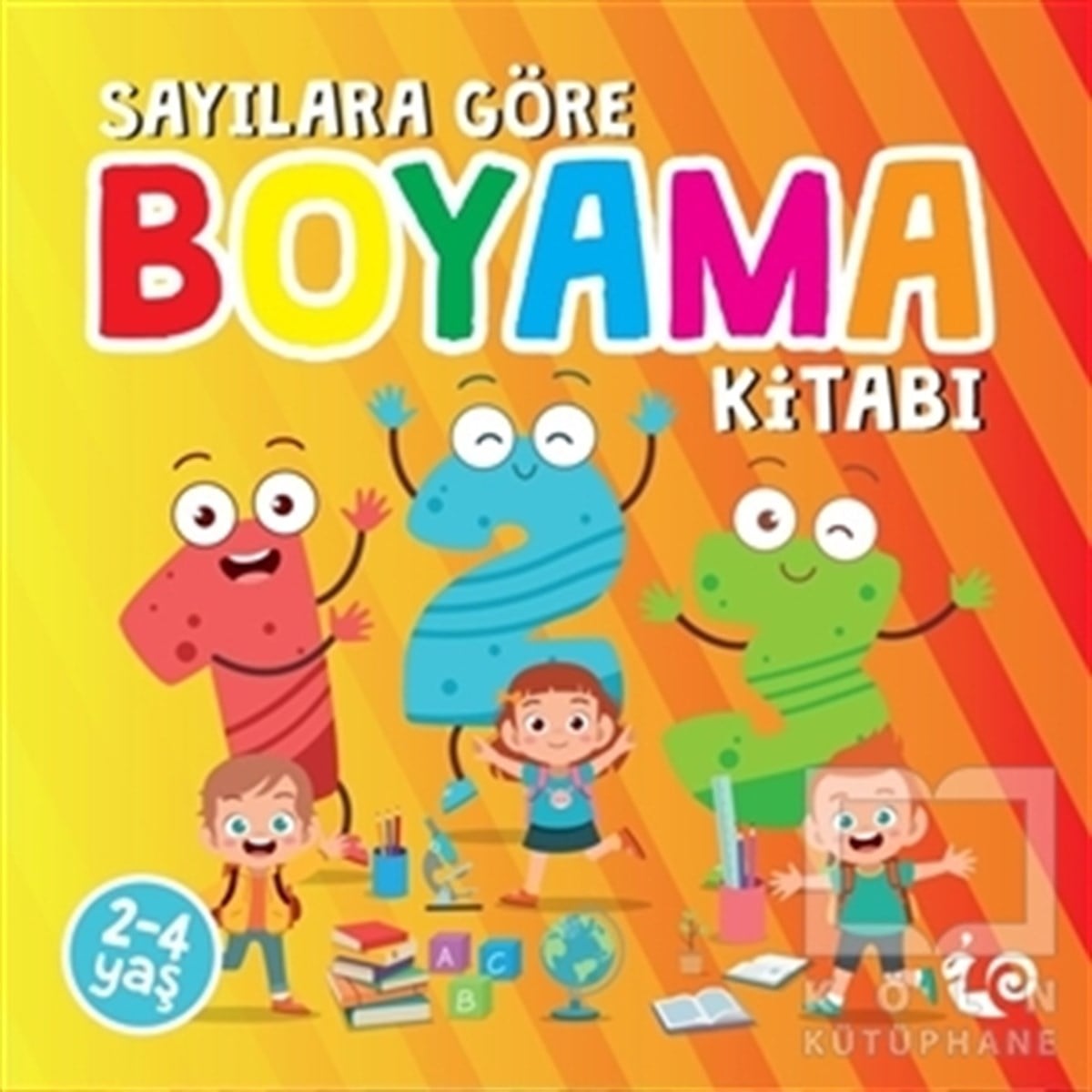 Sunguralp ŞolpanBoyama KitaplarıSayılara Göre Boyama Kitabı