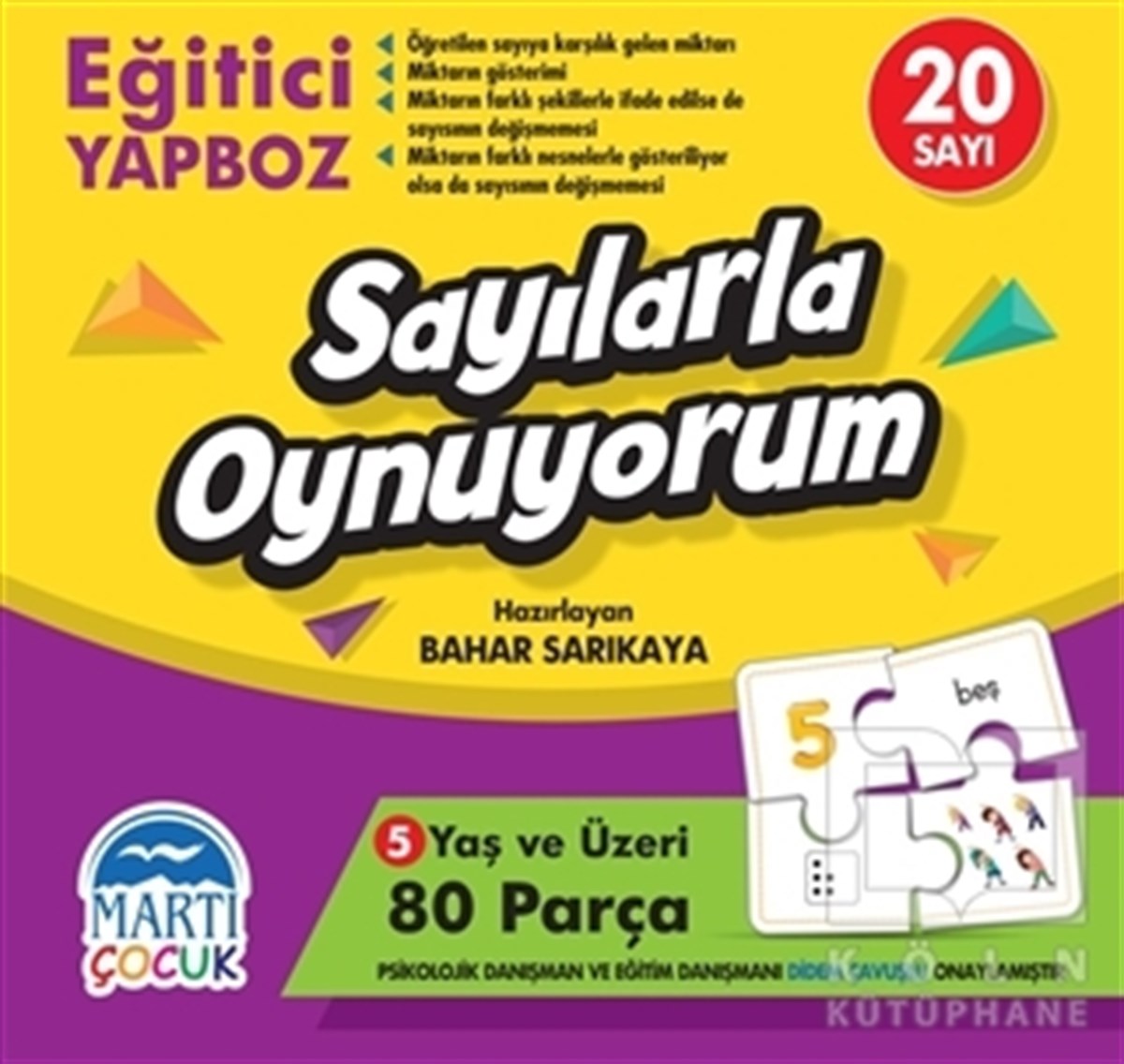 Köln KütüphaneOyun-OyuncakSayılarla Oynuyorum – Eğitici Yapboz