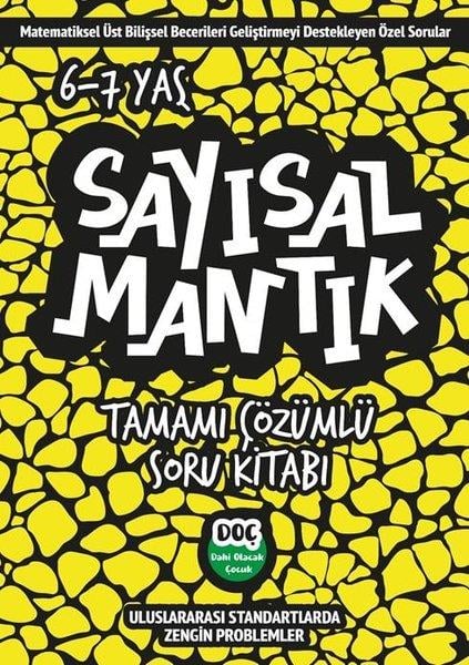 KolektifTüm DerslerSayısal Mantık Tamamı Çözümlü 6 - 7 Yaş - Tamamı Çözümlü Soru Kitabı