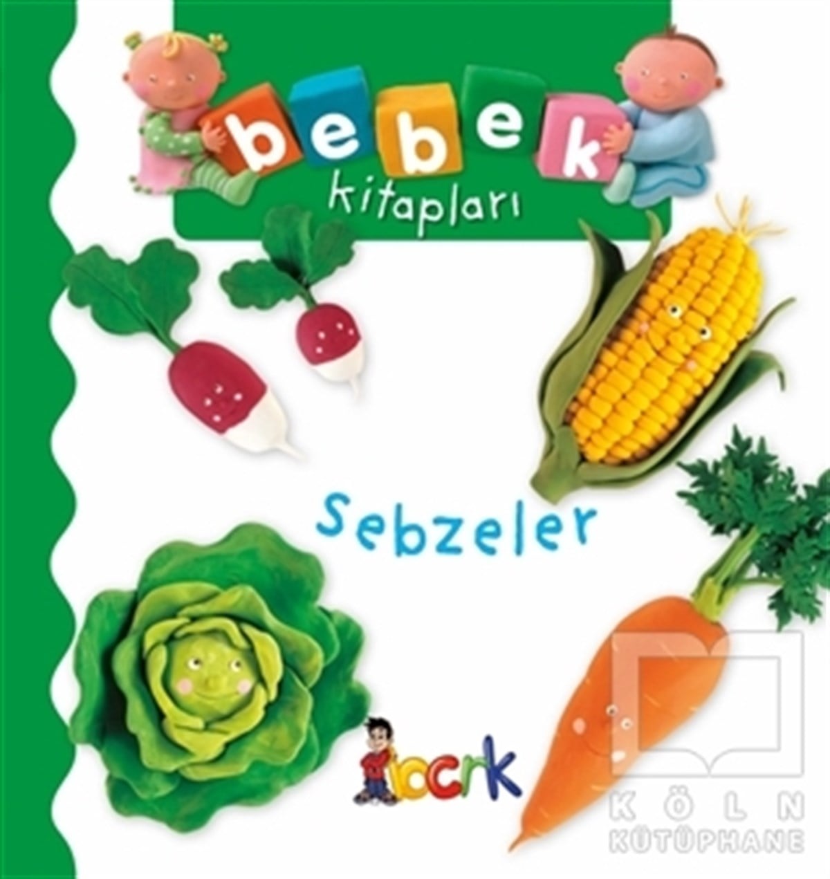 Nathalie BelineauOyun KitaplarıSebzeler - Bebek Kitapları