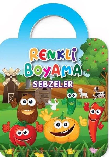 KolektifEgitim Etkinlik KitaplariSebzeler - Renkli Boyama 2+