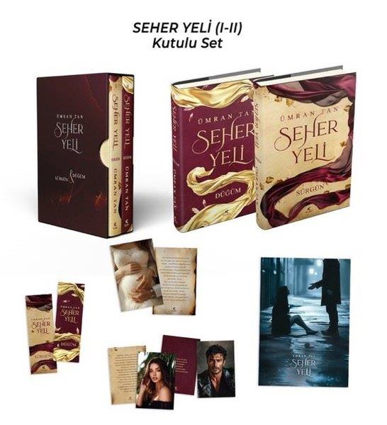 Ümran TanTürk RomaniSeher Yeli Seti - 2 Kitap Takım - Kutulu
