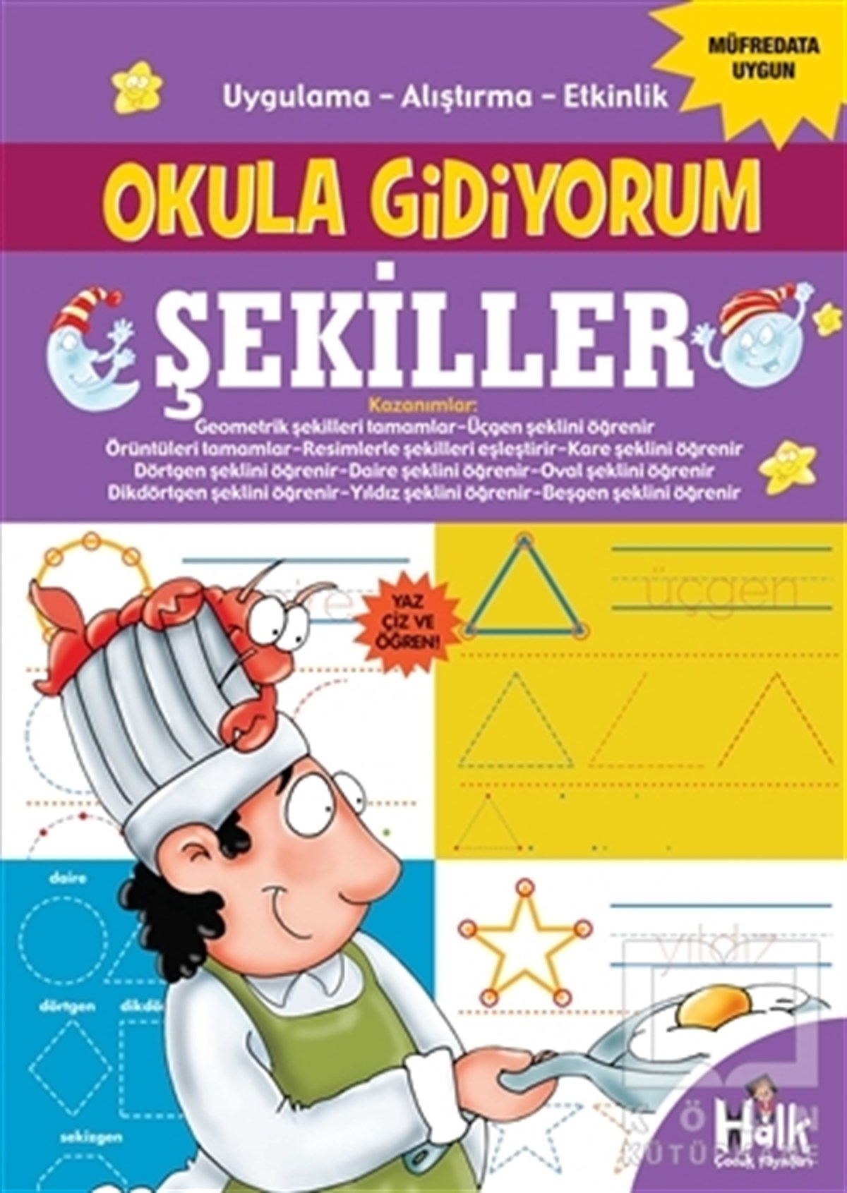 KolektifEtkinlik KitaplarıŞekiller - Okula Gidiyorum