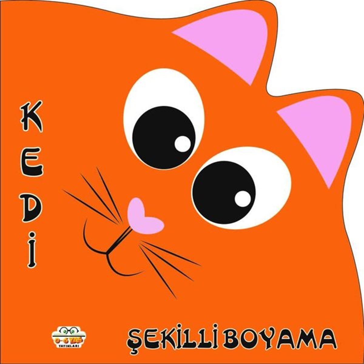 KolektifBoyama KitaplarıŞekilli Boyama - Kedi