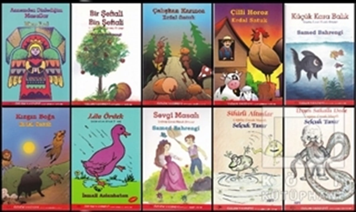 Mine ErolÇocuk Masal KitaplarıSekiz Yaş Masal Kitapları (10 Kitap - 10'ar Adet)