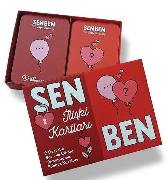 Feyzan ÖkmenKişisel Gelişim KitaplarıSen Ben İlişki Kartları - 2 Destelik Soru ve Cümle Tamamlama Sohbet Kartları