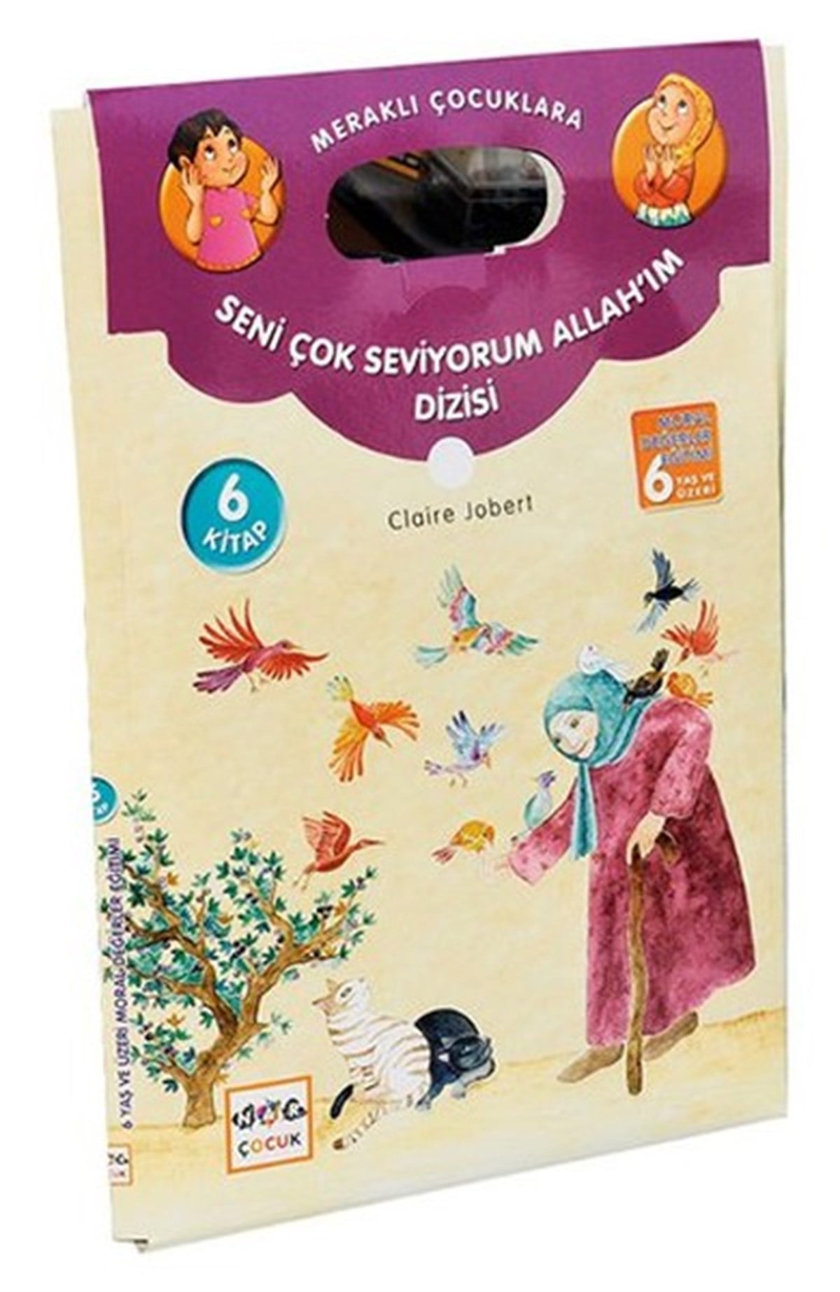 Claire JobertIslami Çocuk KitaplariSeni Çok Seviyorum Allahım Dizisi-6 Kitap Takım