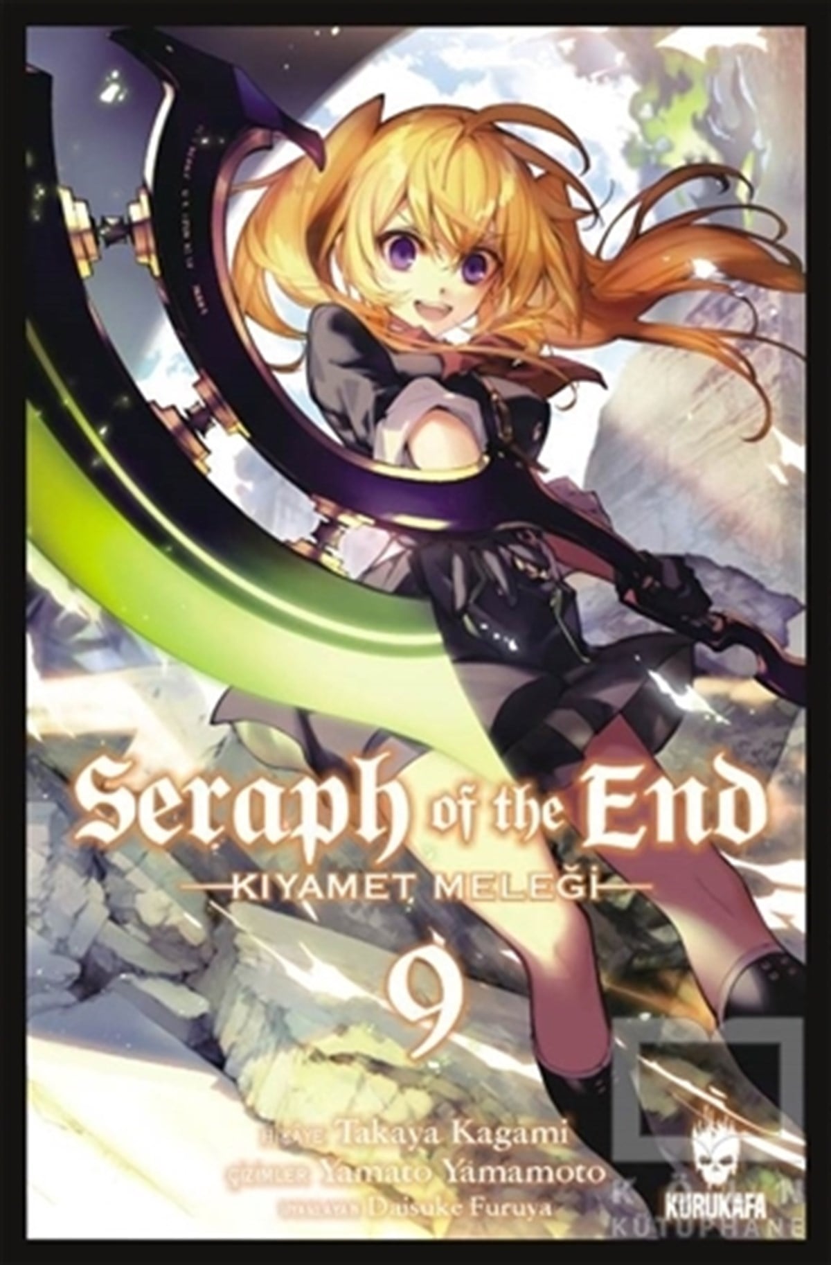 Takaya KagamiÇizgi RomanSeraph of the End - Kıyamet Meleği - Cilt 9