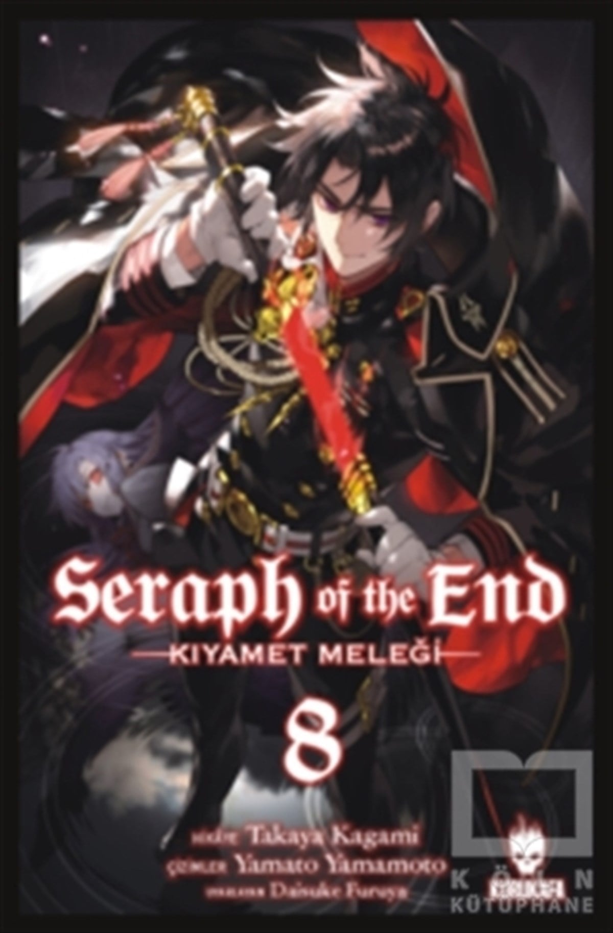 Takaya KagamiÇizgi RomanSeraph of the End - Kıyamet Meleği - Cilt 8