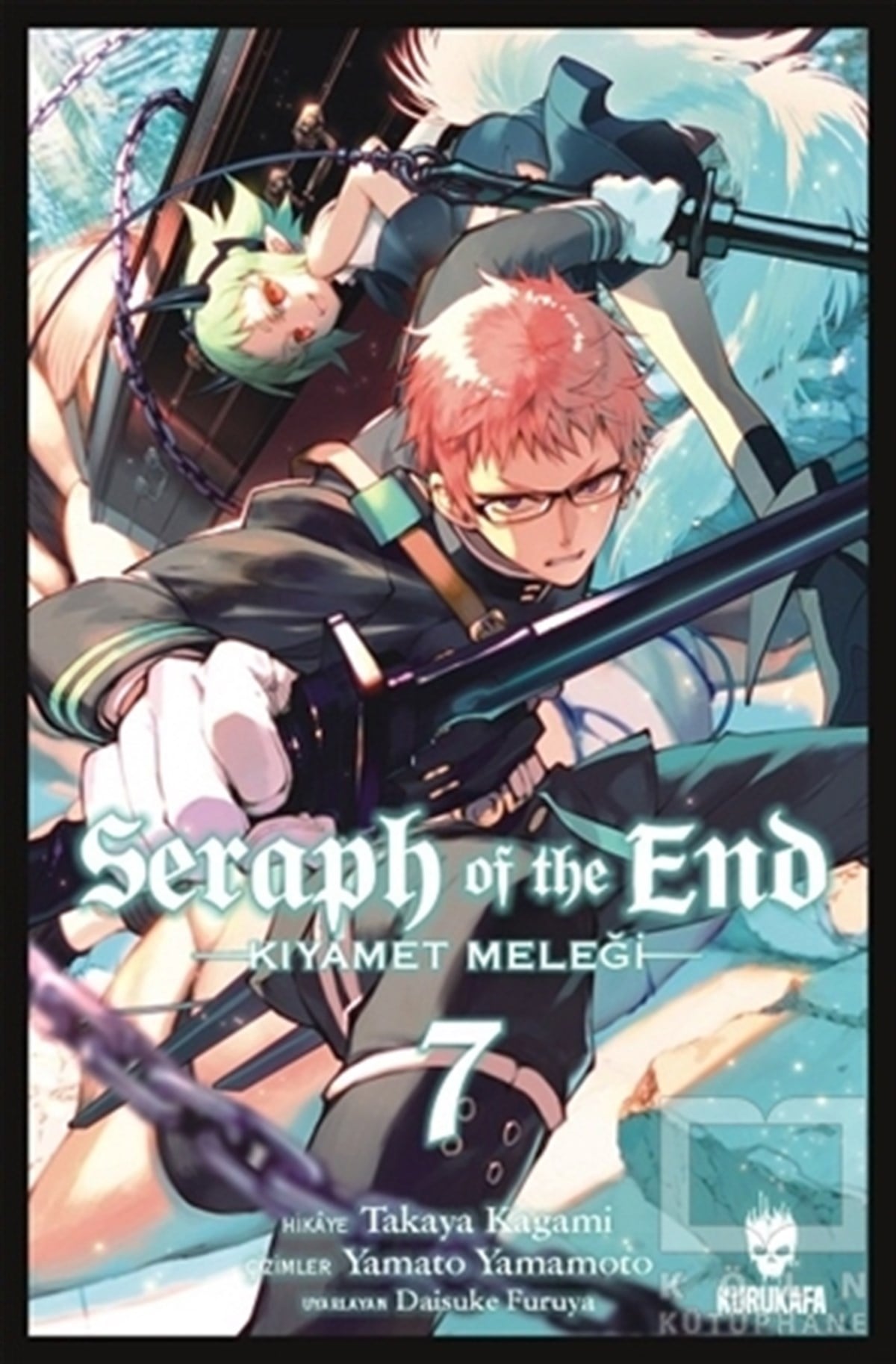 Takaya KagamiÇizgi RomanSeraph of the End - Kıyamet Meleği - Cilt 7
