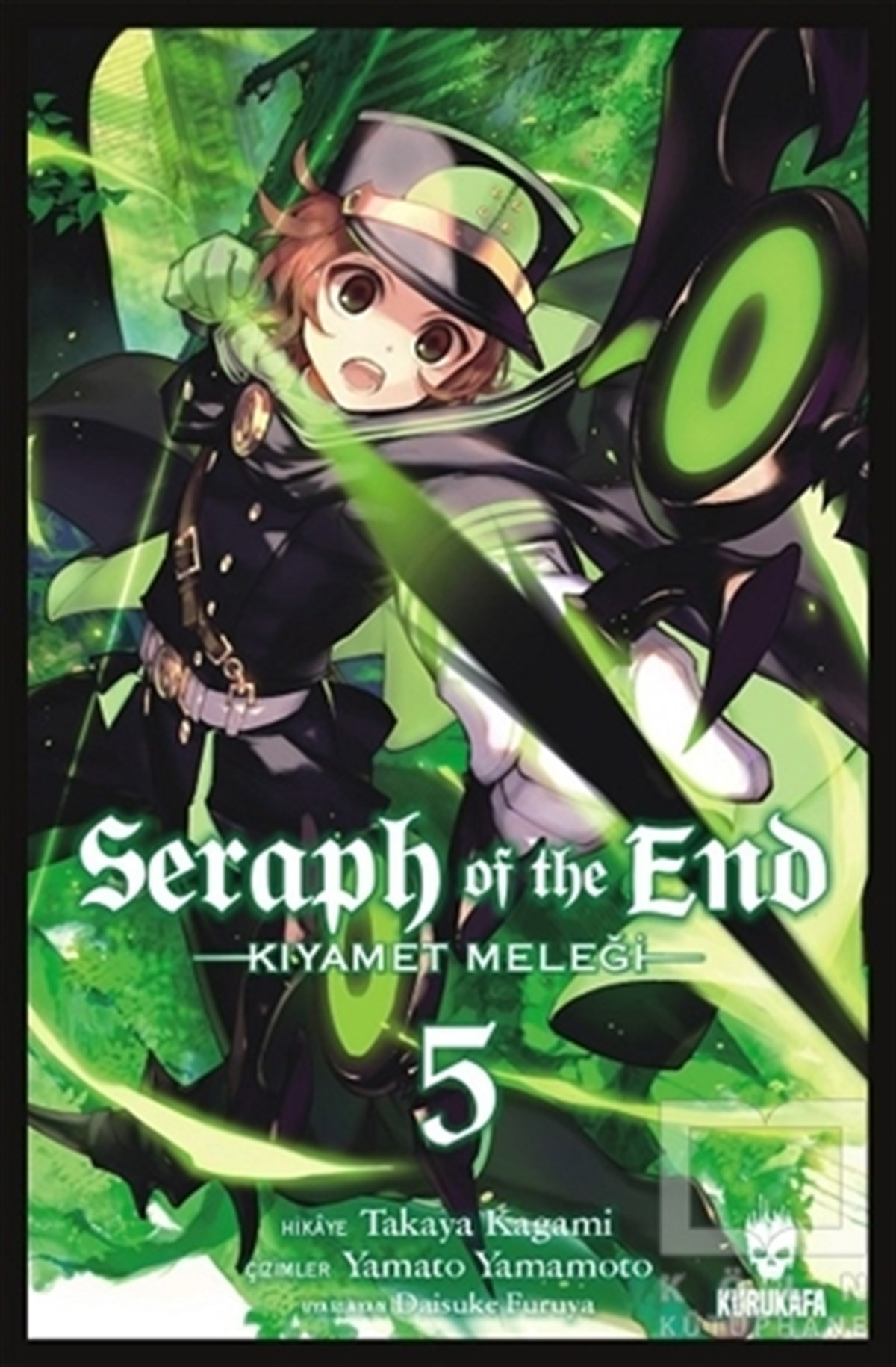 Takaya KagamiÇizgi RomanSeraph Of The End - Kıyamet Meleği 5