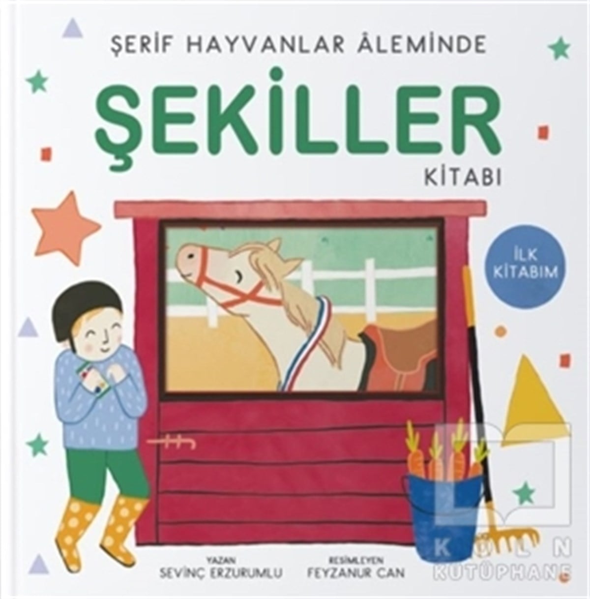 Sevinç ErzurumluOkul Öncesi Çocuk KitaplarıŞerif Hayvanlar Aleminde - Şekiller Kitabı