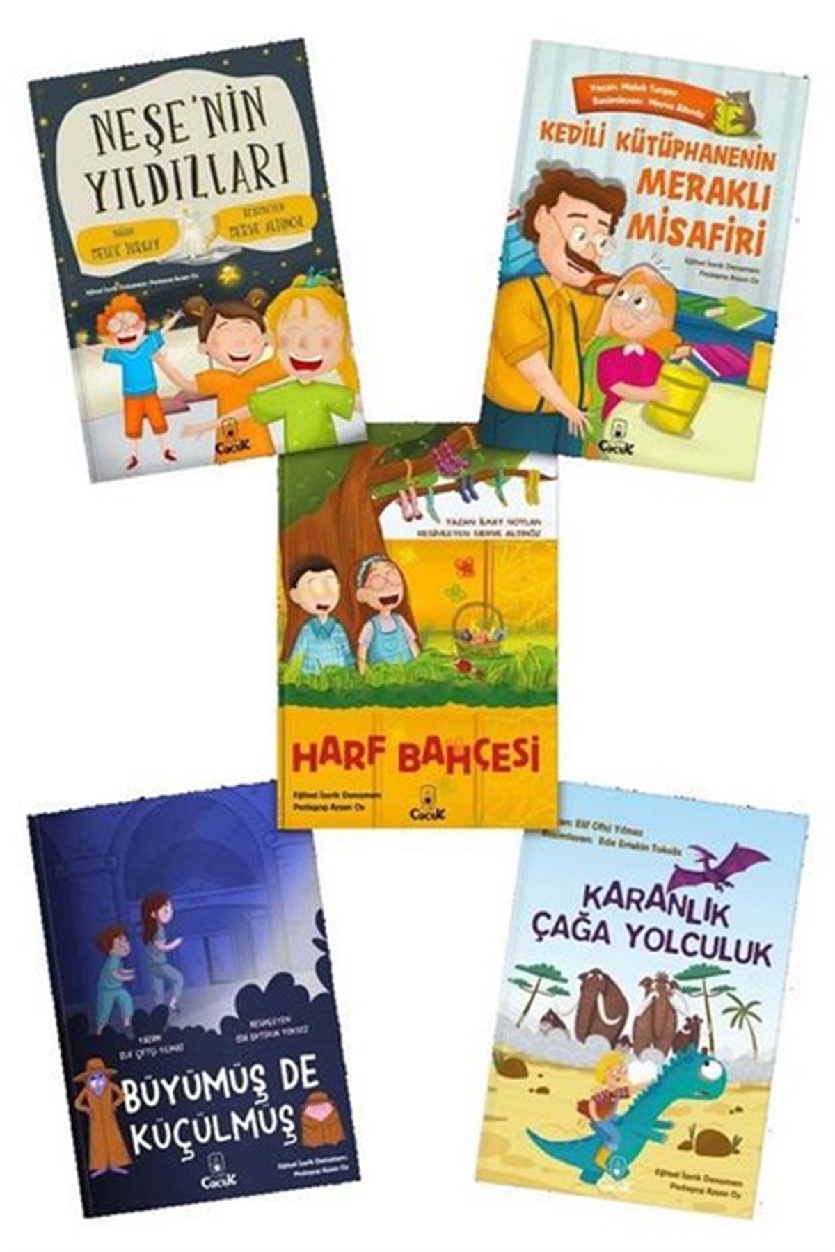 Elif Çiftçi YılmazÇocuk Gençlik RomanlarıSerüvenler Dizisi Seti - 5 Kitap Takım