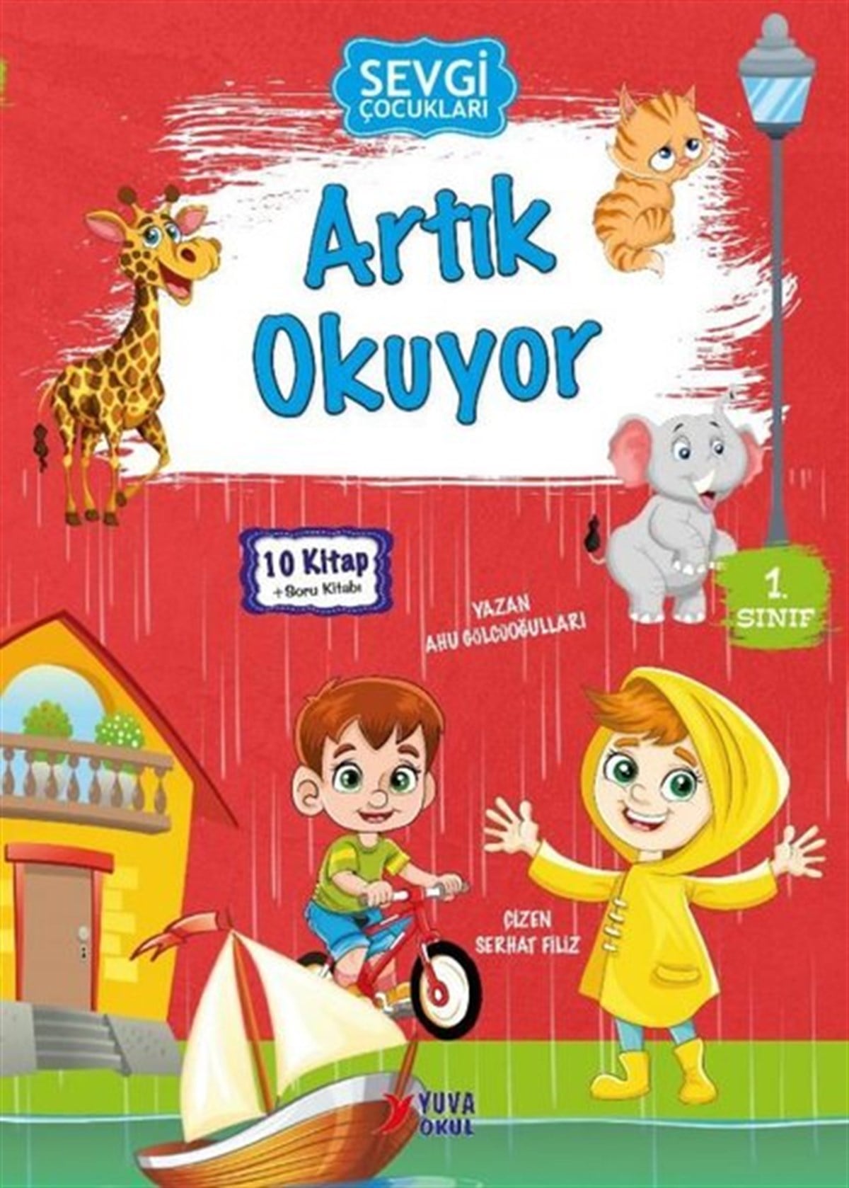 Ahu GölcüoğullarıÇocuk Gençlik RomanlarıSevgi Çocukları Artık Okuyor Seti - 10 Kitap Takım + Soru Kitabı