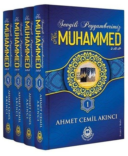 Ahmet Cemil Akıncıİslami KitaplarSevgili Peygamberimiz Hz.Muhammed (S.a.v) Seti - 4 Kitap Takım
