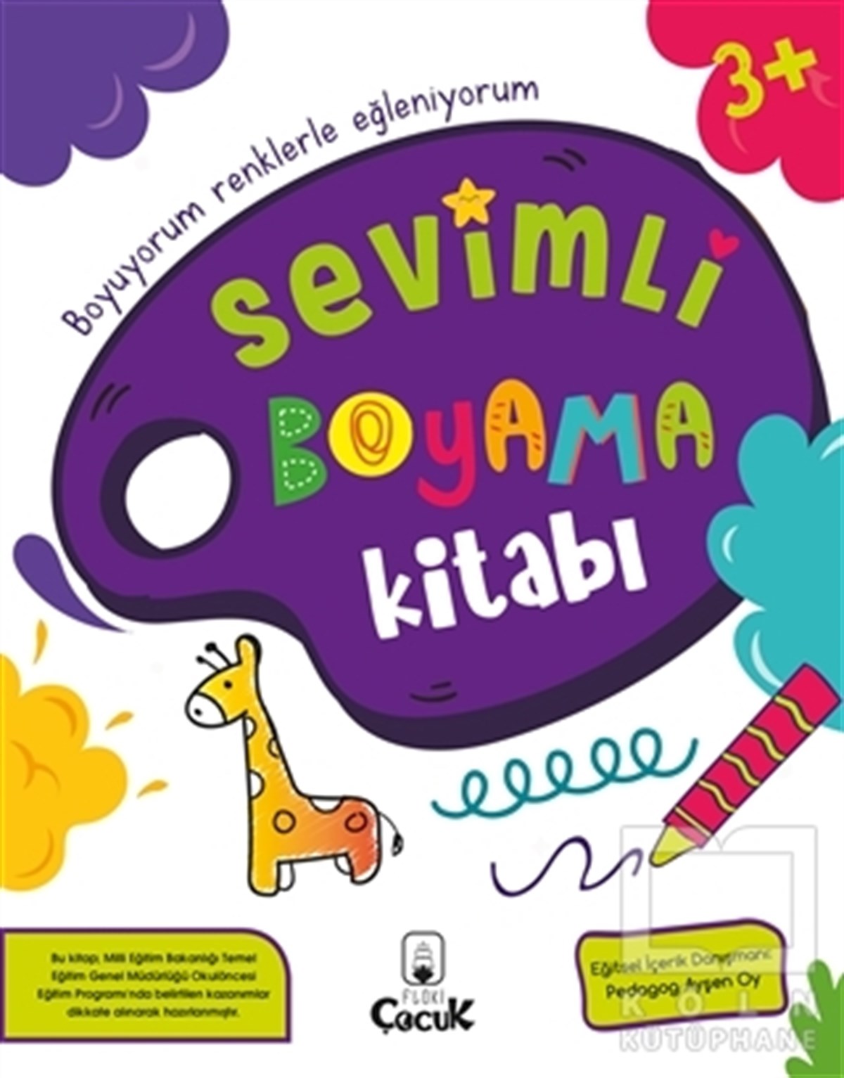 KolektifOkul Öncesi Çocuk KitaplarıSevimli Boyama Kitabı