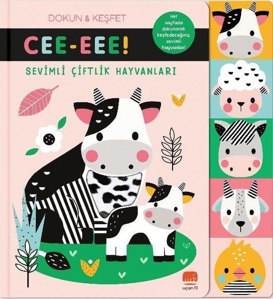 Rebecca WeerasekeraEgitim Etkinlik KitaplariSevimli Çiftlik Hayvanları - Dokun Keşfet
