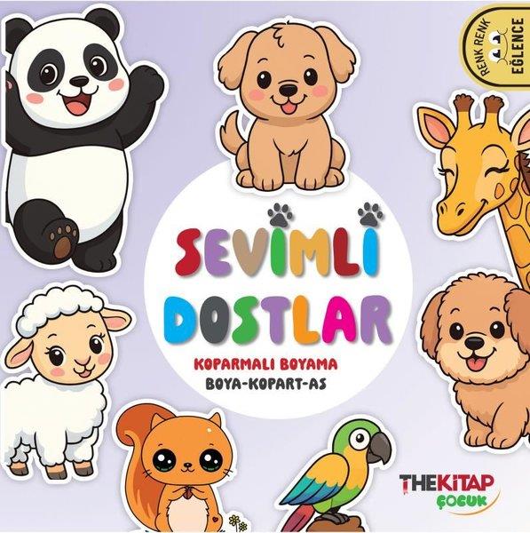 KolektifEgitim Etkinlik KitaplariSevimli Dostlar - Renk Renk Eğlence