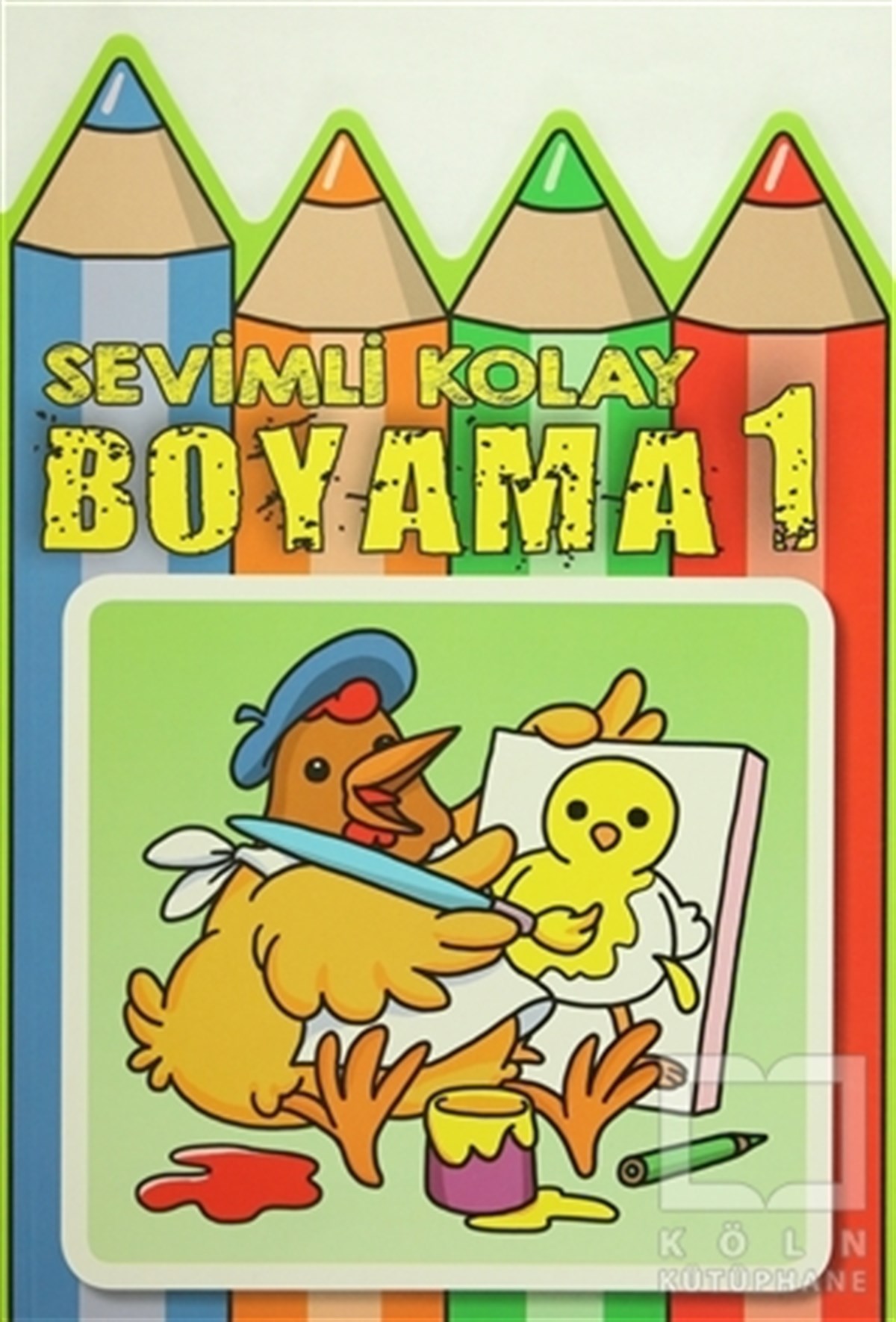 KolektifBoyama KitaplarıSevimli Kolay Boyama 1