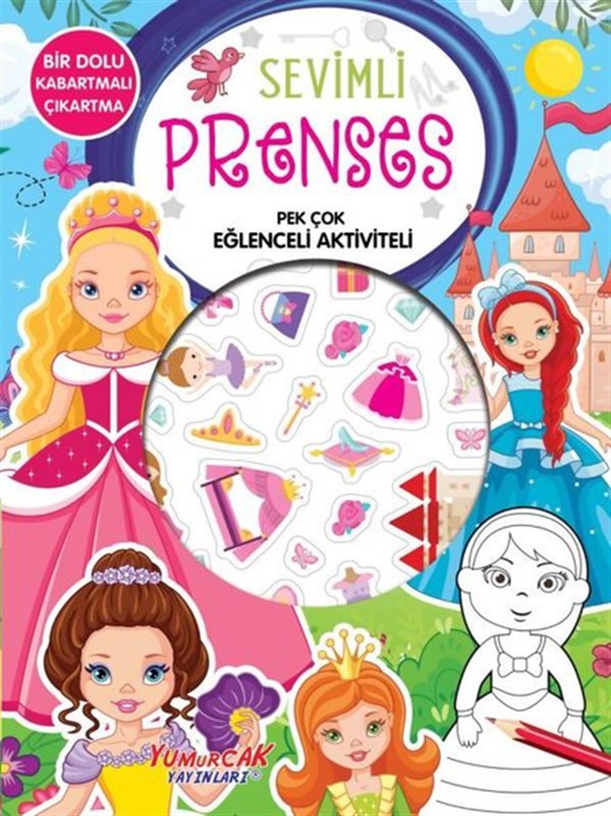KolektifEtkinlik KitaplarıSevimli Prenses - Pek Çok Eğlenceli Aktiviteli