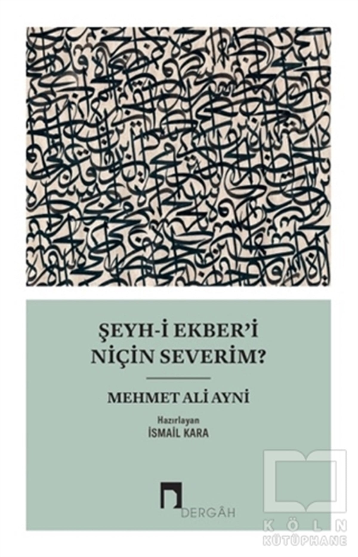 Mehmet Ali AyniTasavvuf KitaplarıŞeyh-i Ekber’i Niçin Severim?