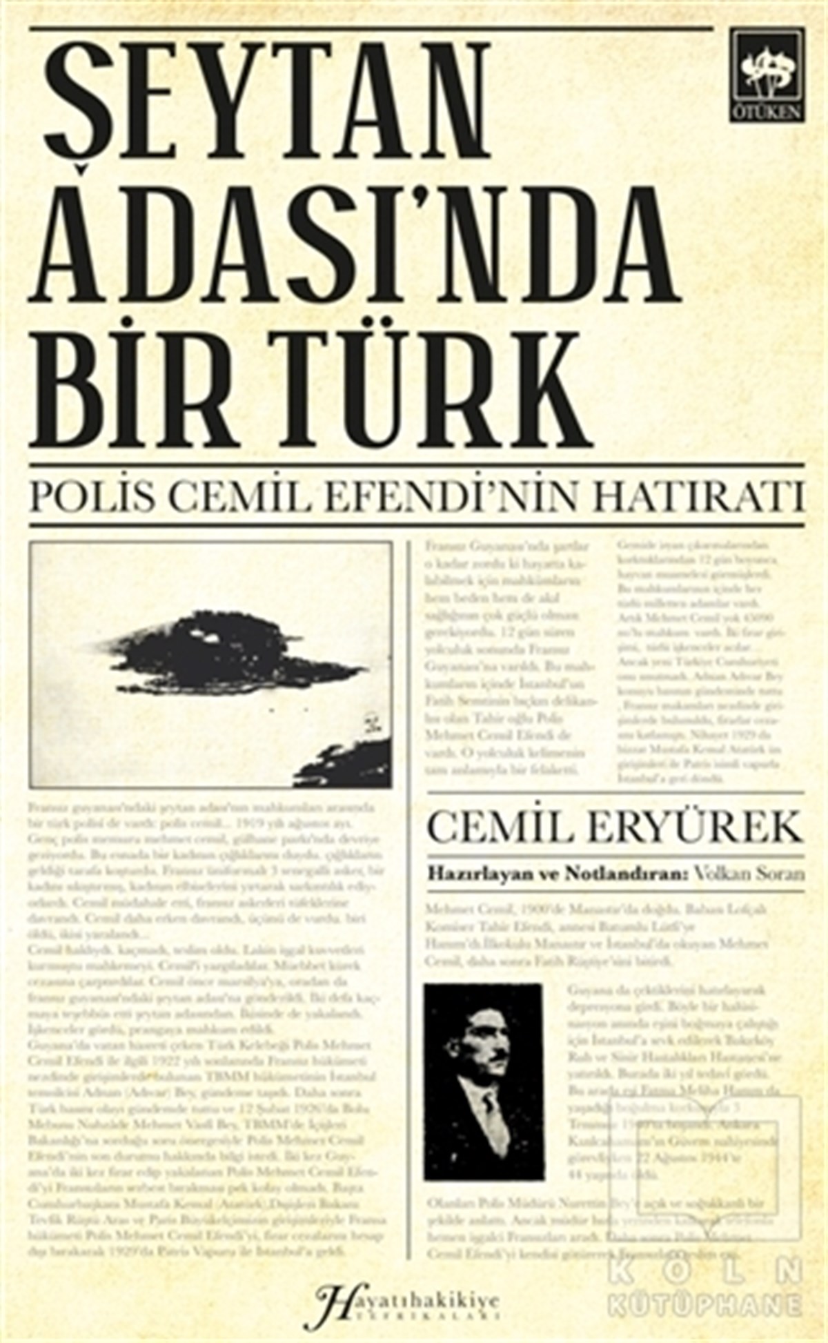 Cemil EryürekAnı & Mektup & Günlük KitaplarıŞeytan Adası'nda Bir Türk