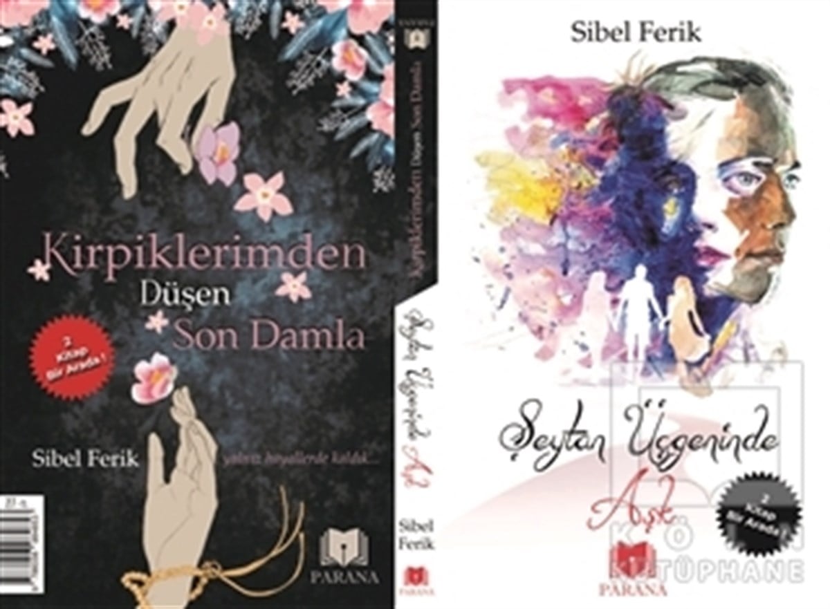 Sibel FerikTürkçe RomanlarŞeytan Üçgeninde Aşk / Kirpiklerimden Düşen Son Damla (2 Kitap Takım)