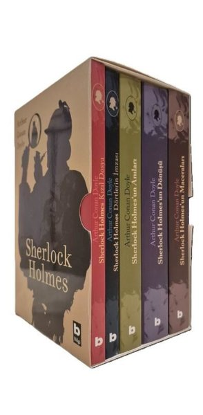 Sir Arthur Conan DoylePolisiye Romanlar & Cinayet RomanlarıSherlock Holmes Serisi Seti - 5 Kitap Takım - Kutulu