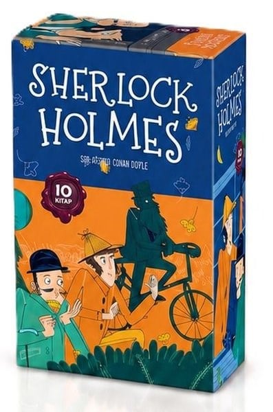 Arthur Conan DoyleÇocuk Gençlik RomanlarıSherlock Holmes Seti - 10 Kitap Takım - Turuncu Kutulu