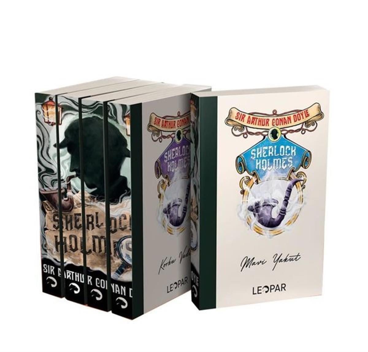 Sir Arthur Conan DoylePolisiye Romanlar & Cinayet RomanlarıSherlock Holmes Seti - 5 Kitap Takım