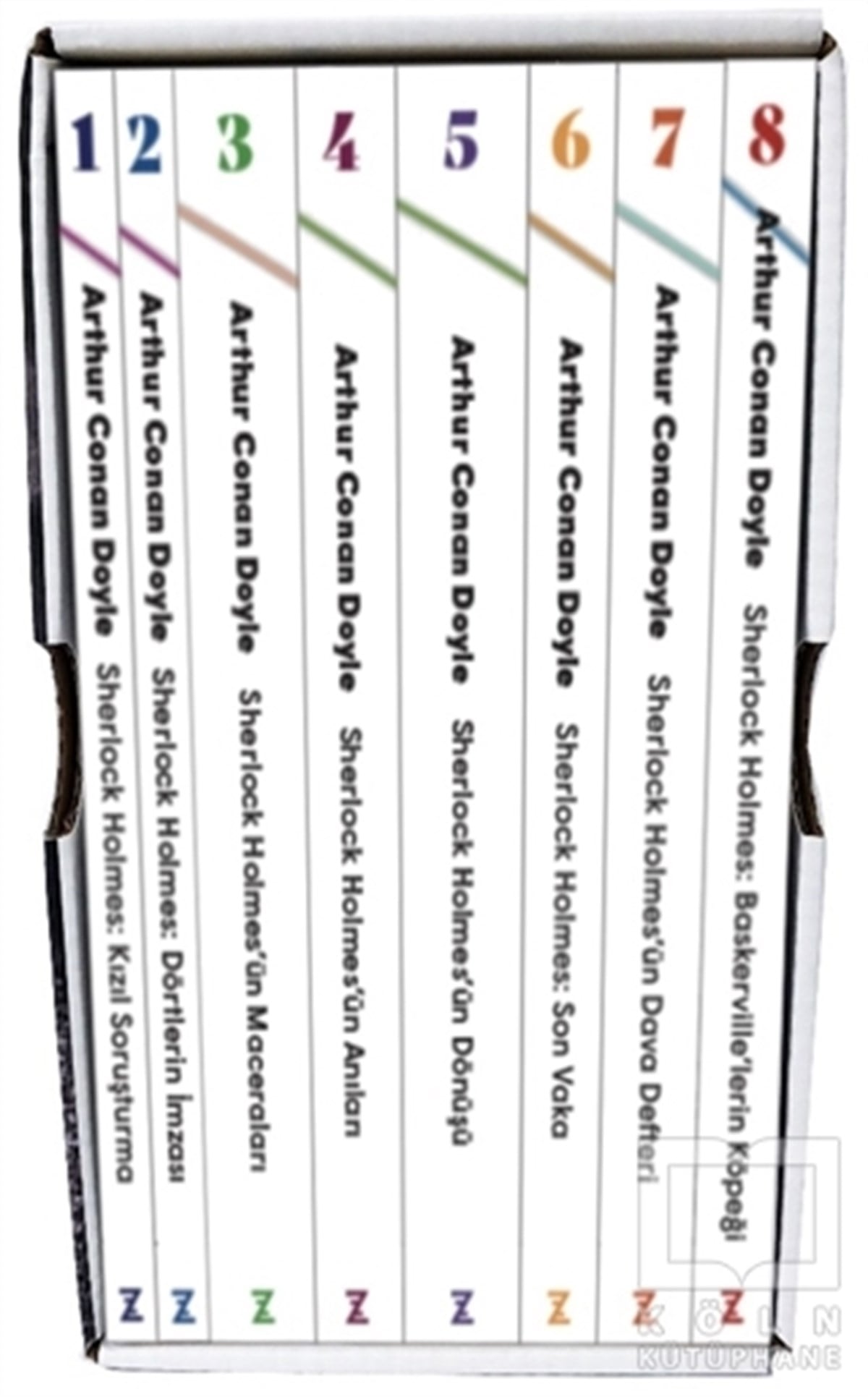 Sir Arthur Conan DoylePolisiye Romanlar & Cinayet RomanlarıSherlock Holmes Seti (8 Kitap Takım)