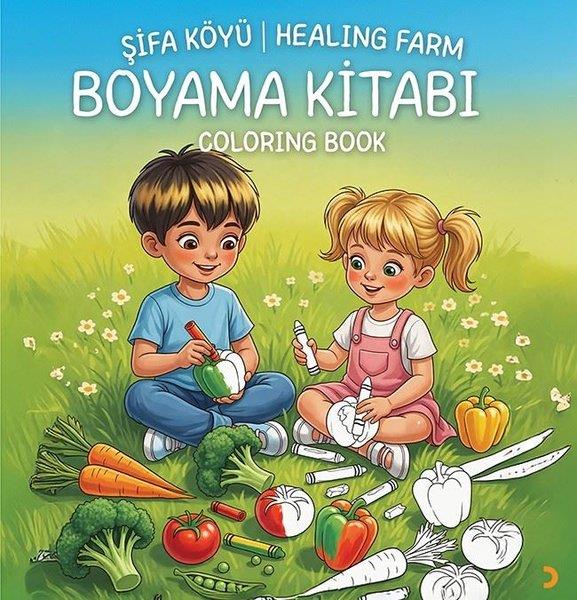 Merve Tüfekçi EmreChildrenŞifa Köyü - Healing Farm Boyama Kitabı Coloring Book