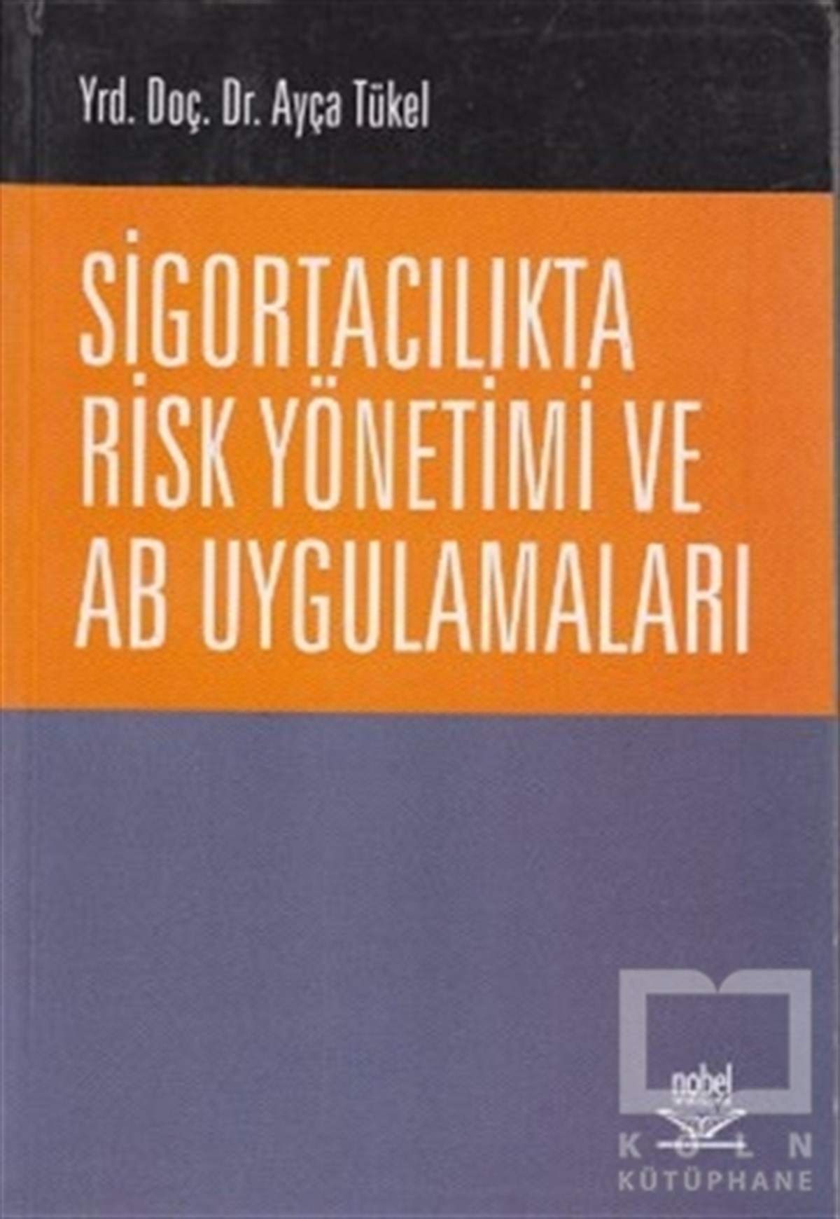 Ayça TükelAkademikSigortacılıkta Risk Yönetimi ve AB Uygulamaları
